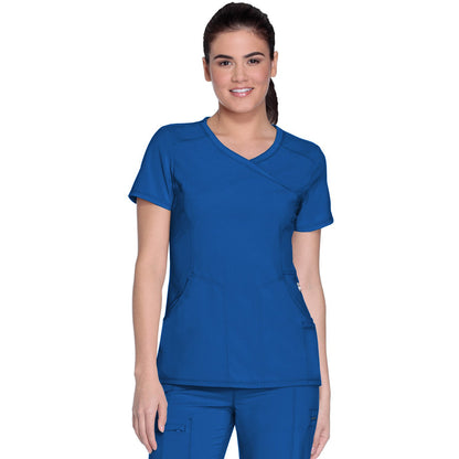 Infinity Infinity Women's 4-Pocket Mock Wrap Top