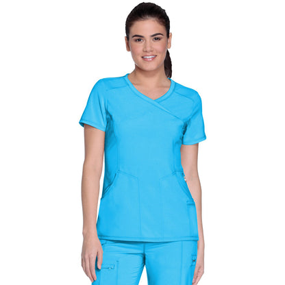Infinity Infinity Women's 4-Pocket Mock Wrap Top
