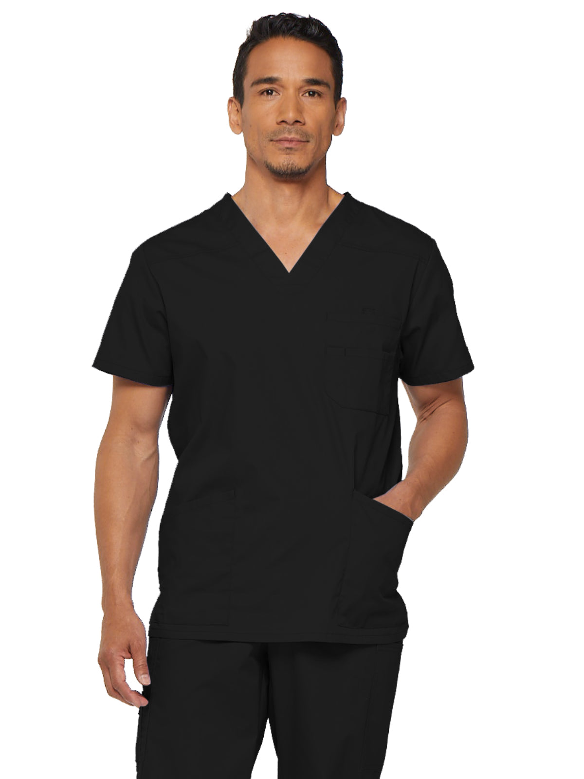 Dickies Medical EDS Signature Men's 5-Pocket V-Neck Top