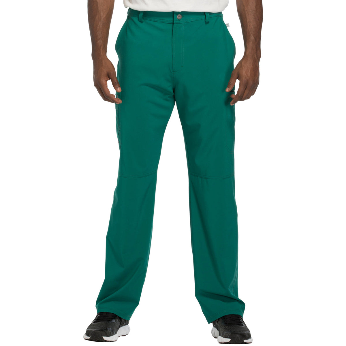 Infinity Infinity Men's Zip Fly Button Closure Tapered Leg Pant