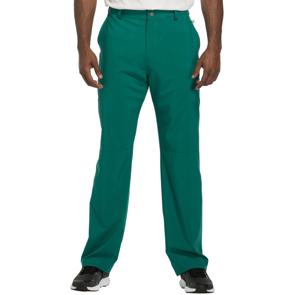 Infinity Infinity Men's Zip Fly Button Closure Tapered Leg Pant