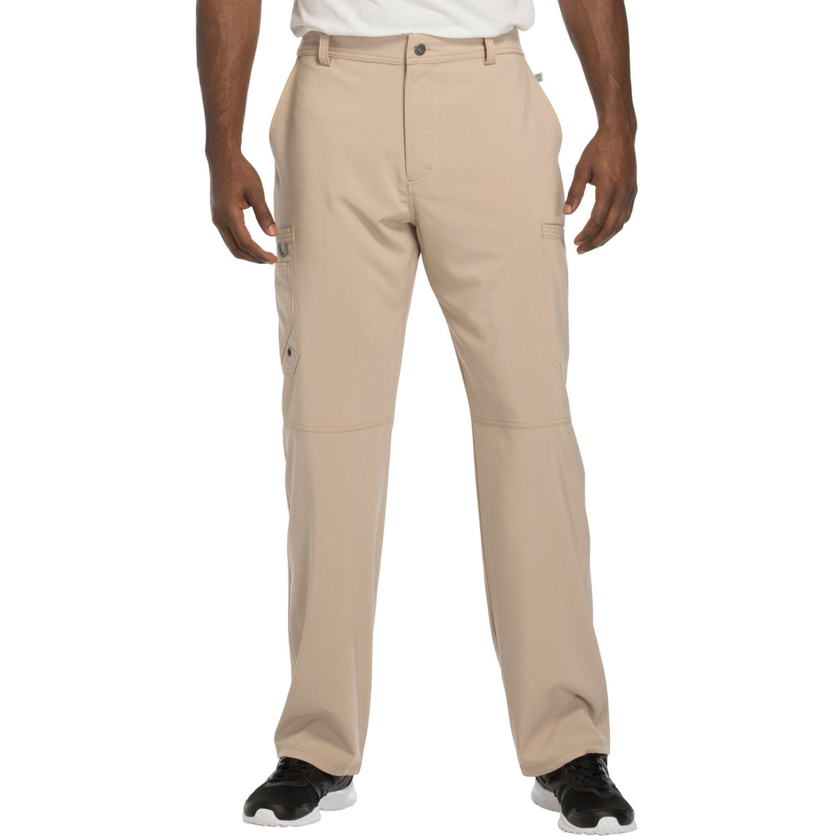 Infinity Infinity Men's Zip Fly Button Closure Tapered Leg Pant