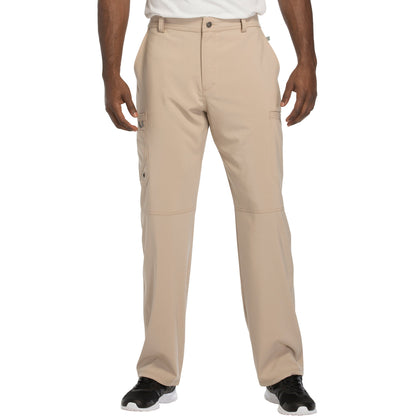 Infinity Infinity Men's Zip Fly Button Closure Tapered Leg Pant