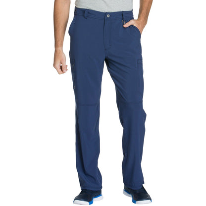 Infinity Infinity Men's Zip Fly Button Closure Tapered Leg Pant
