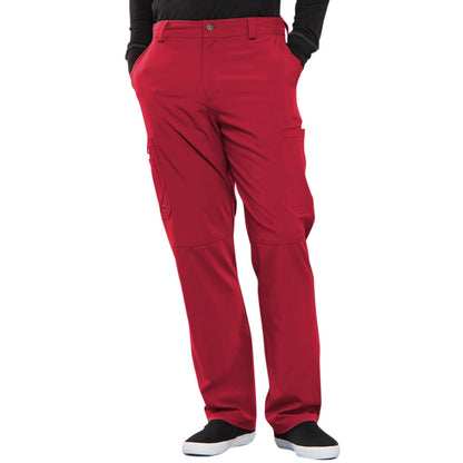 Infinity Infinity Men's Zip Fly Button Closure Tapered Leg Pant