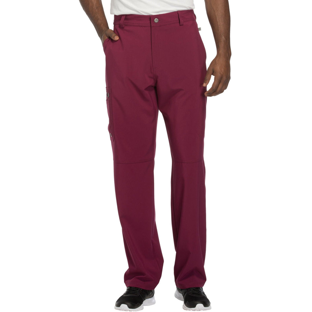 Infinity Infinity Men's Zip Fly Button Closure Tapered Leg Pant