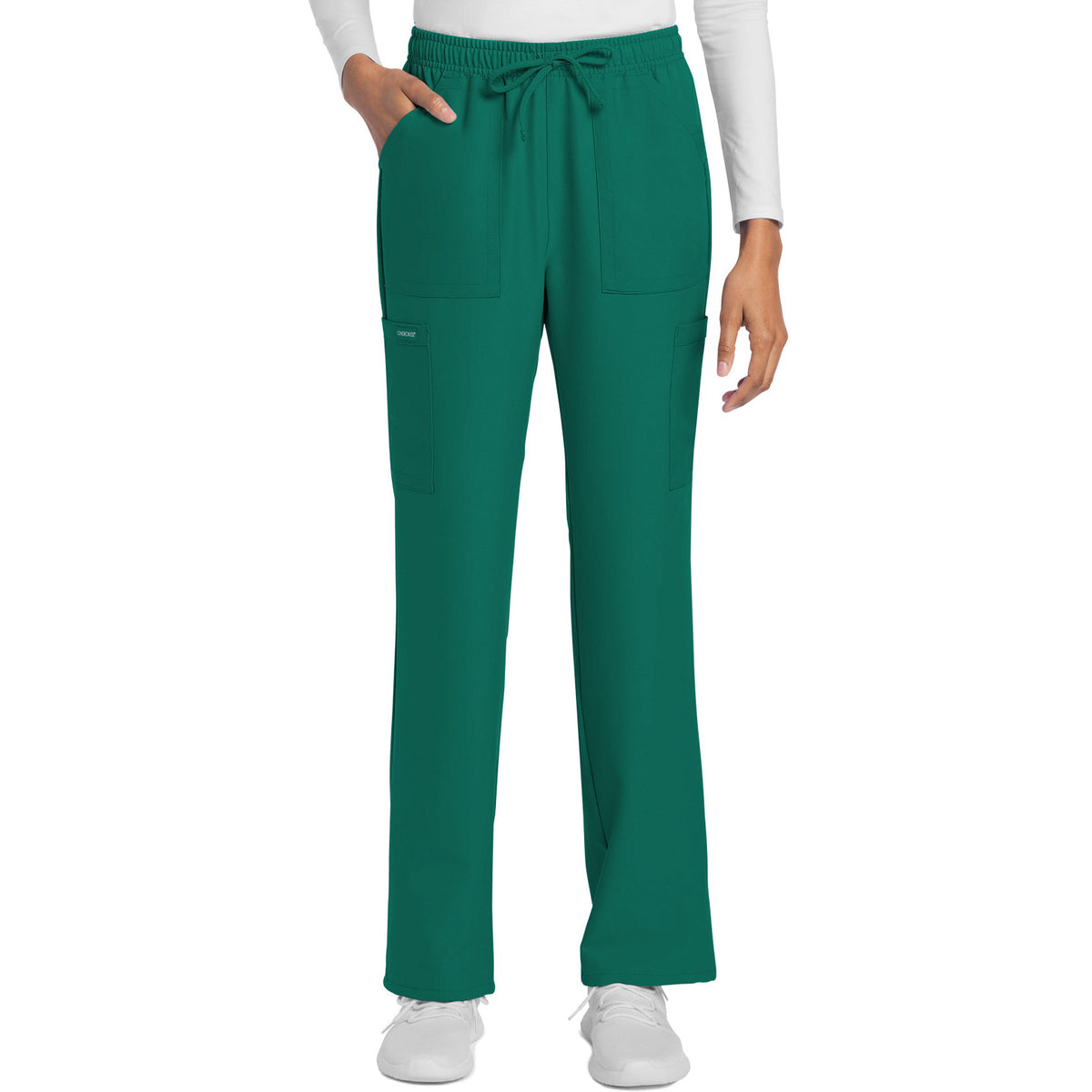 Cherokee Workwear Originals Ultra Women's 4-Pocket Drawstring Cargo Pant