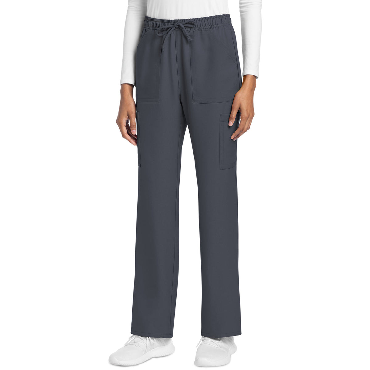 Cherokee Workwear Originals Ultra Women's 4-Pocket Drawstring Cargo Pant