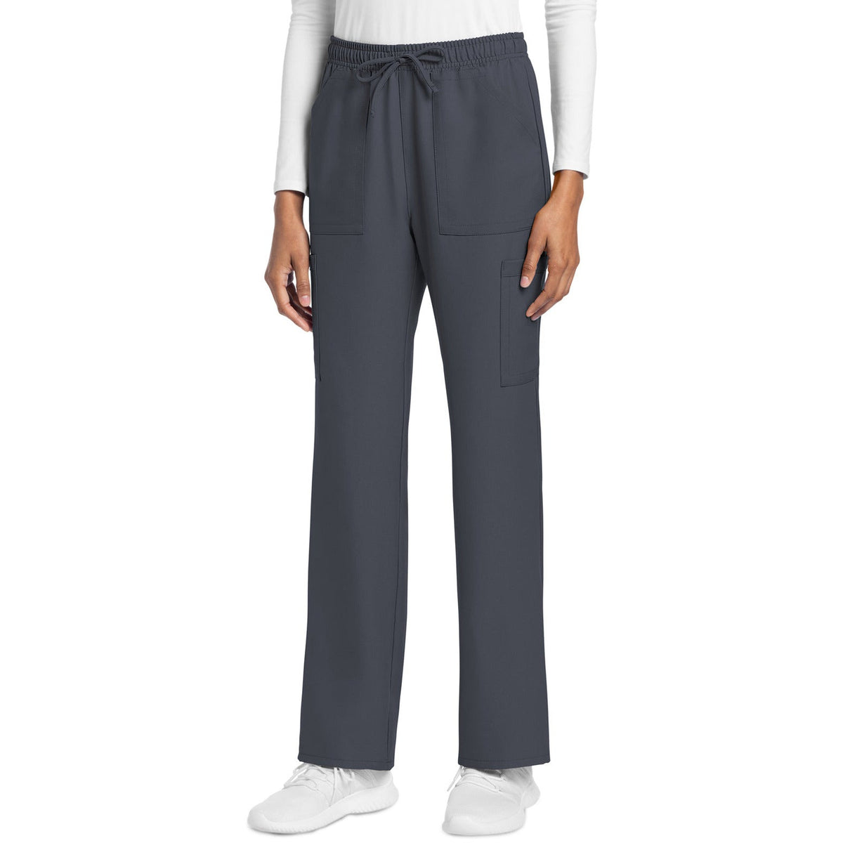 Cherokee Workwear Originals Ultra Women's 4-Pocket Drawstring Cargo Pant