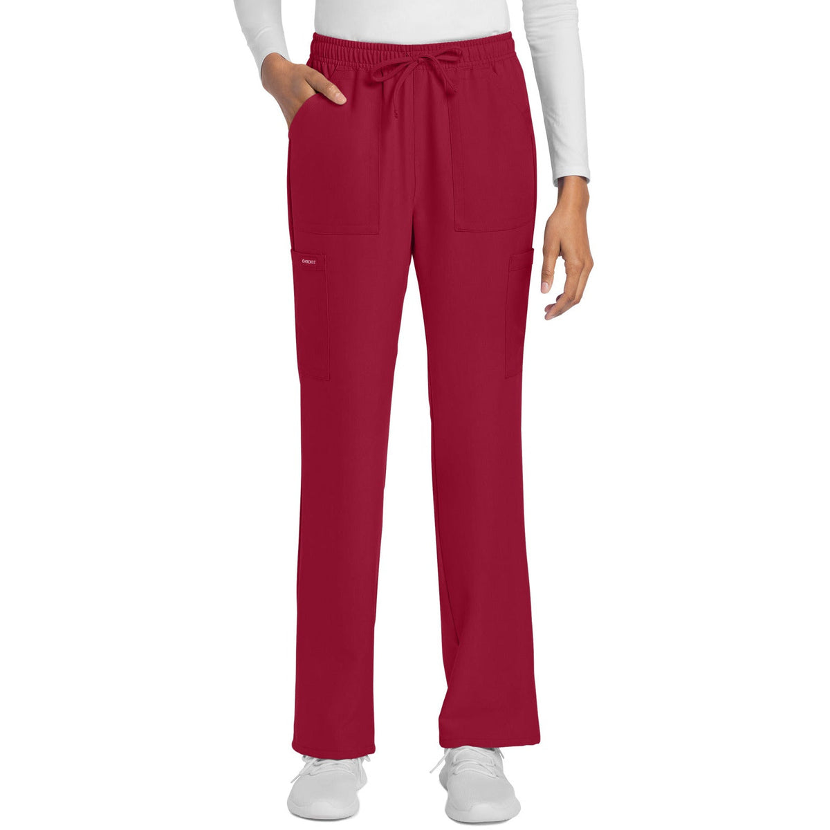 Cherokee Workwear Originals Ultra Women's 4-Pocket Drawstring Cargo Pant