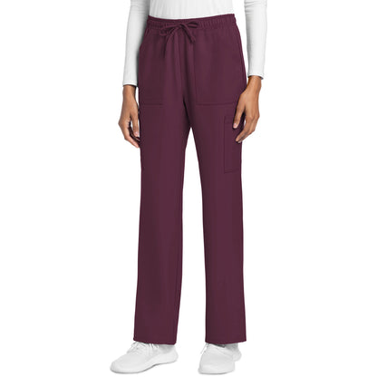Cherokee Workwear Originals Ultra Women's 4-Pocket Drawstring Cargo Pant