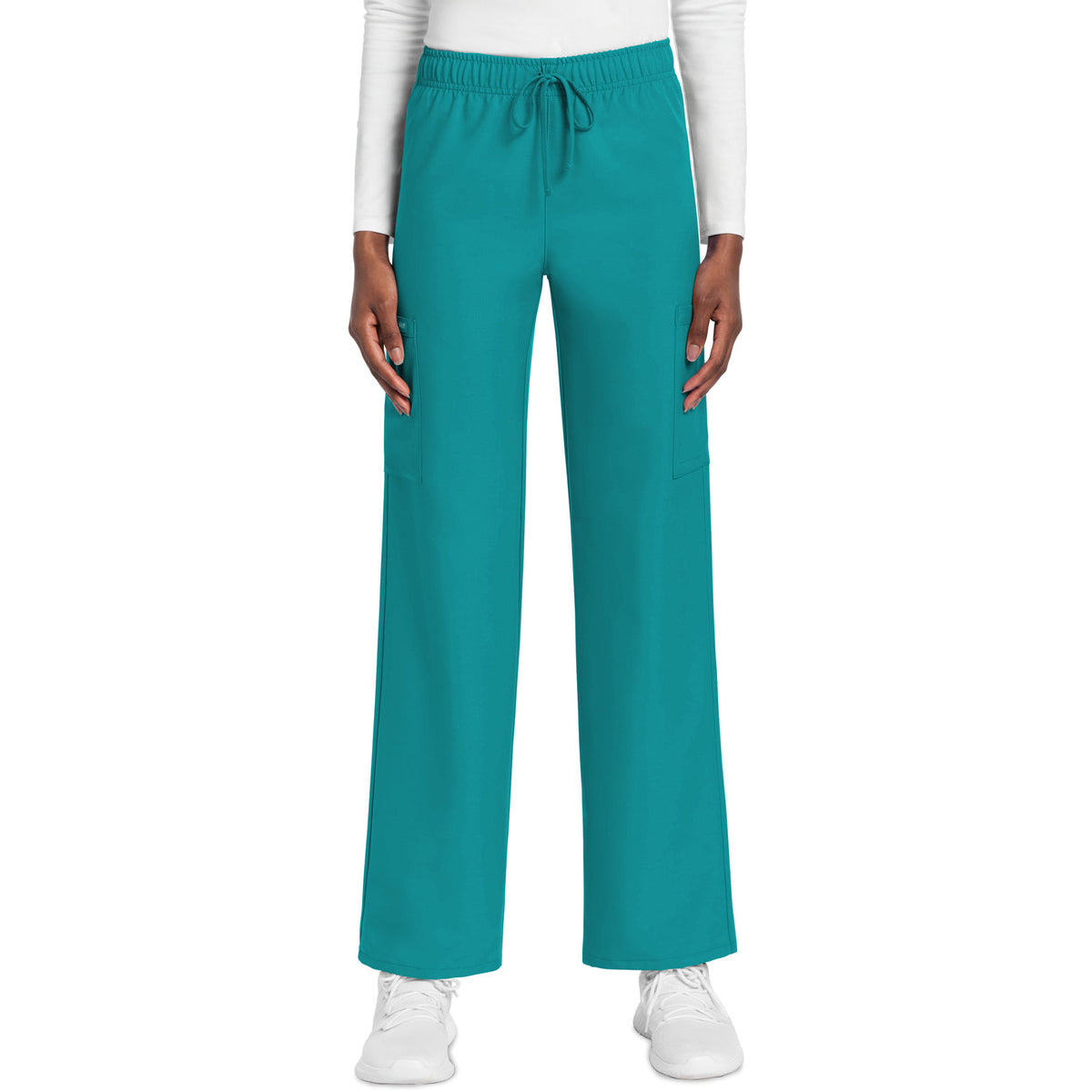 Cherokee Workwear Originals Ultra Unisex 3-Pocket Mid Rise Drawstring Pant