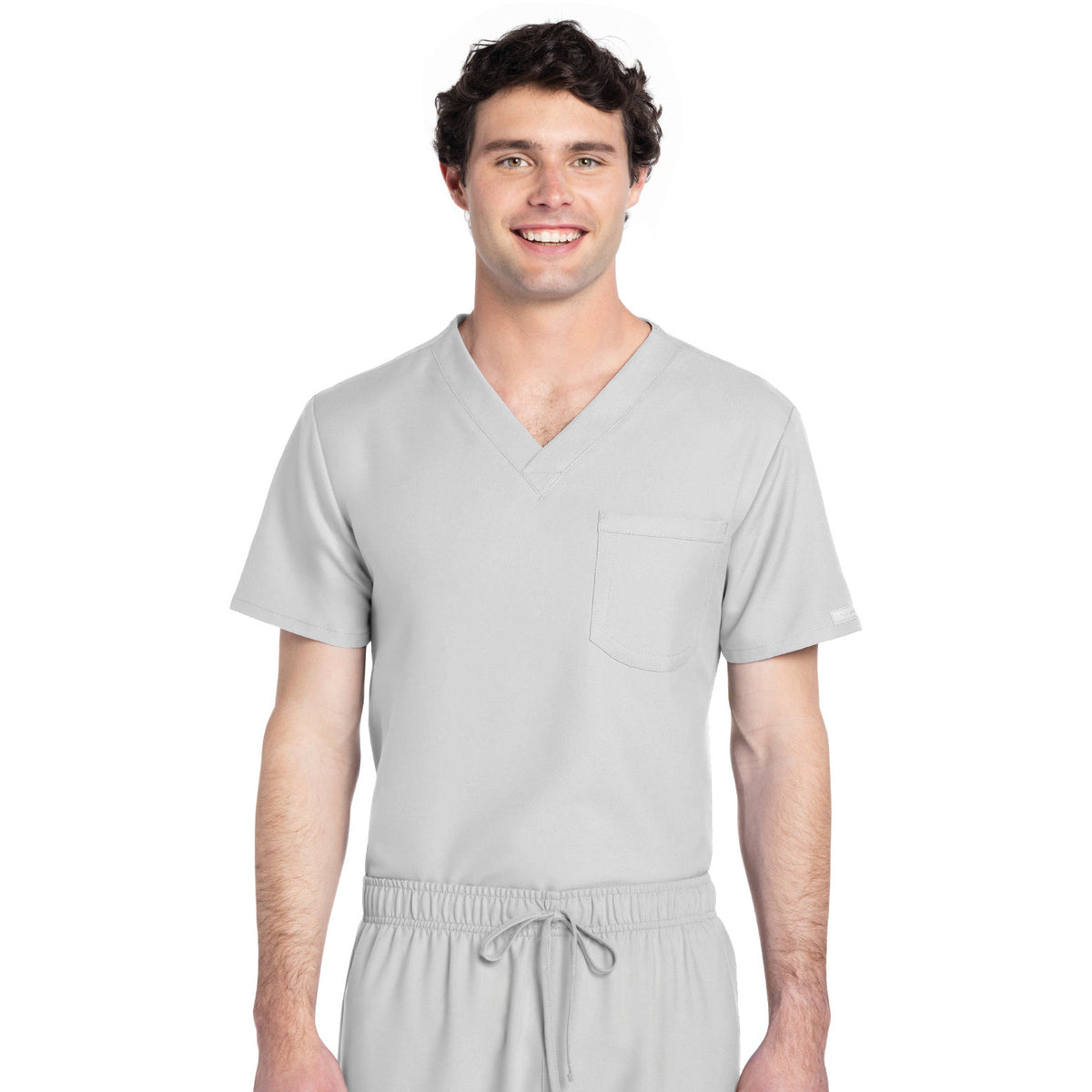 Cherokee Workwear Originals Ultra Unisex 1-Pocket V-Neck Top