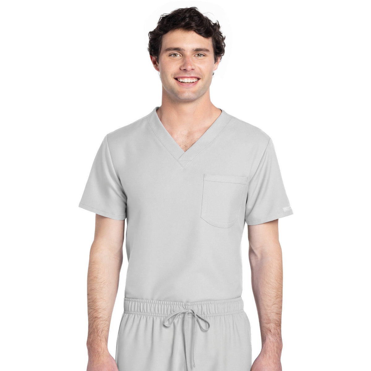 Cherokee Workwear Originals Ultra Unisex 1-Pocket V-Neck Top
