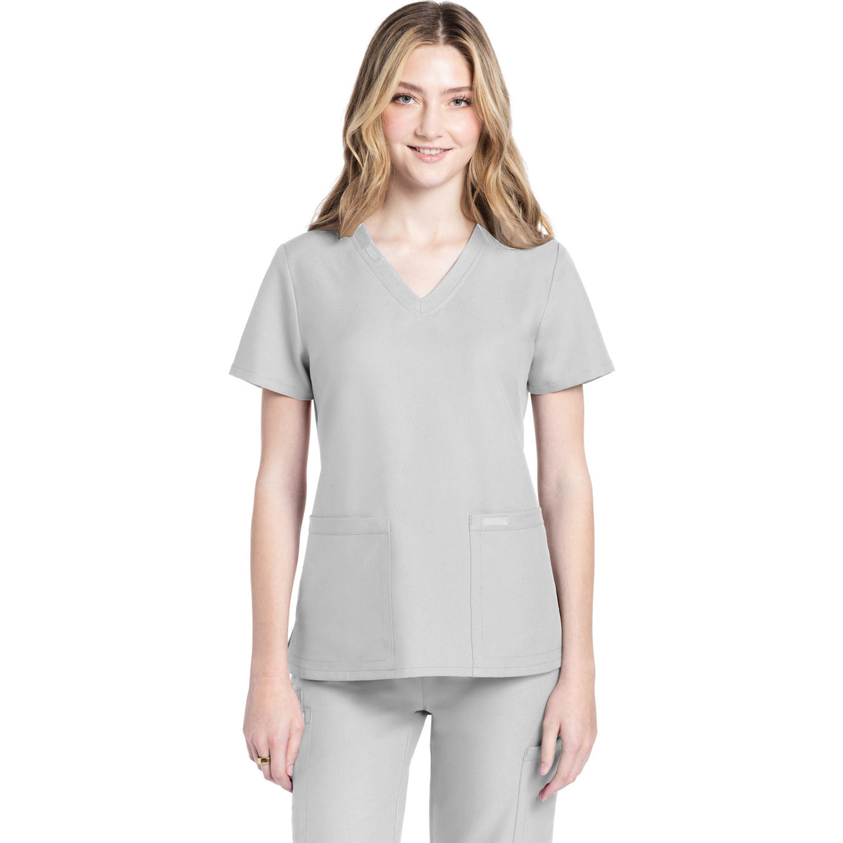 Cherokee Workwear Originals Ultra Women's 2-Pocket V-Neck Top