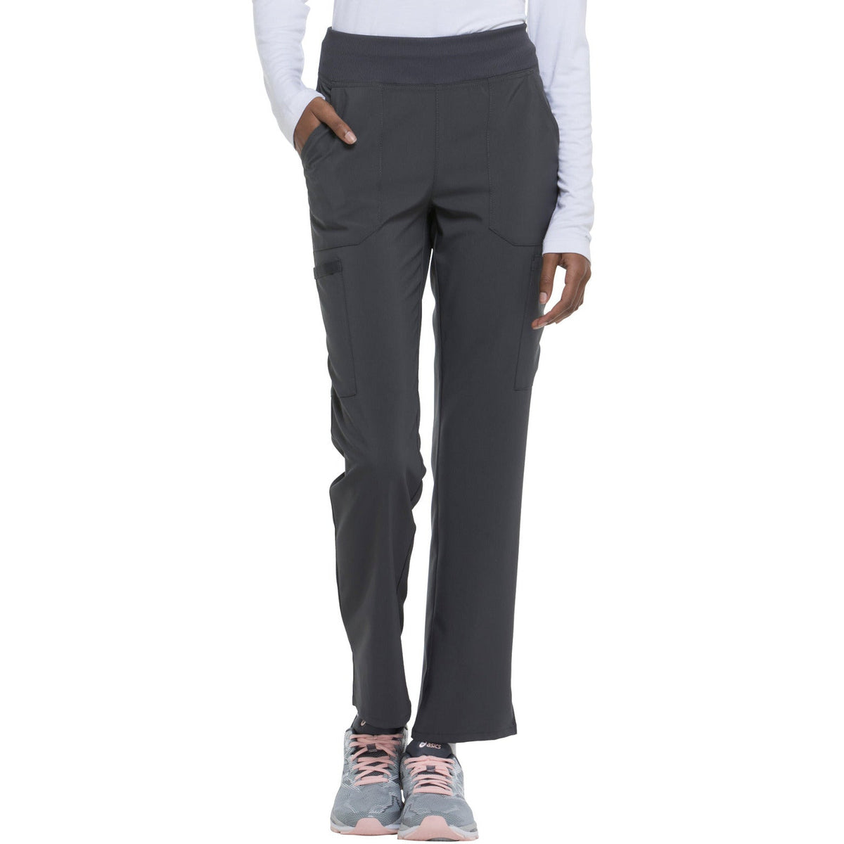 Dickies Medical EDS Essentials Women's Natural Rise Tapered Leg Pull-On Pant