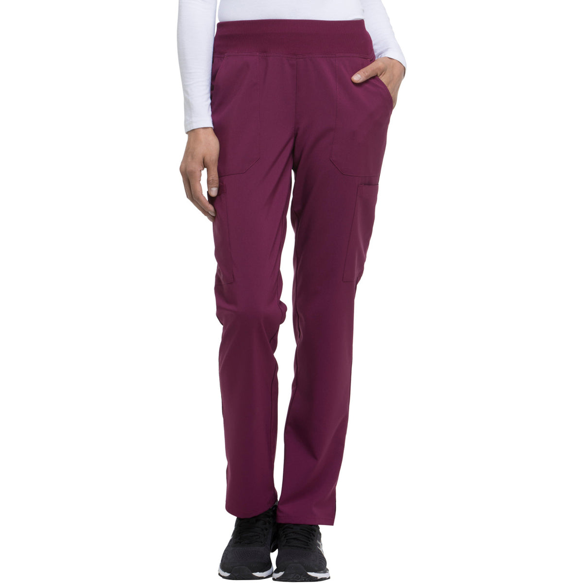 Dickies Medical EDS Essentials Women's Natural Rise Tapered Leg Pull-On Pant