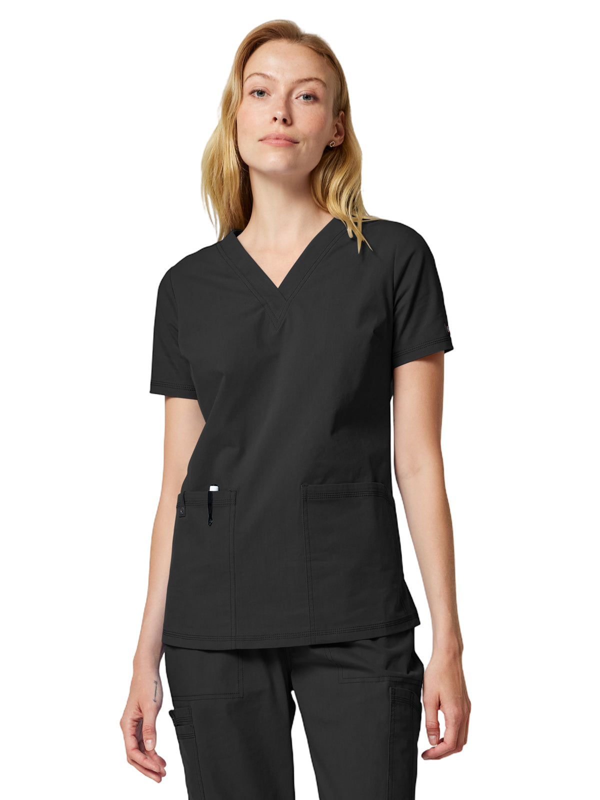 Dickies Medical Forge Women's 2-Pocket V-Neck Scrub Top