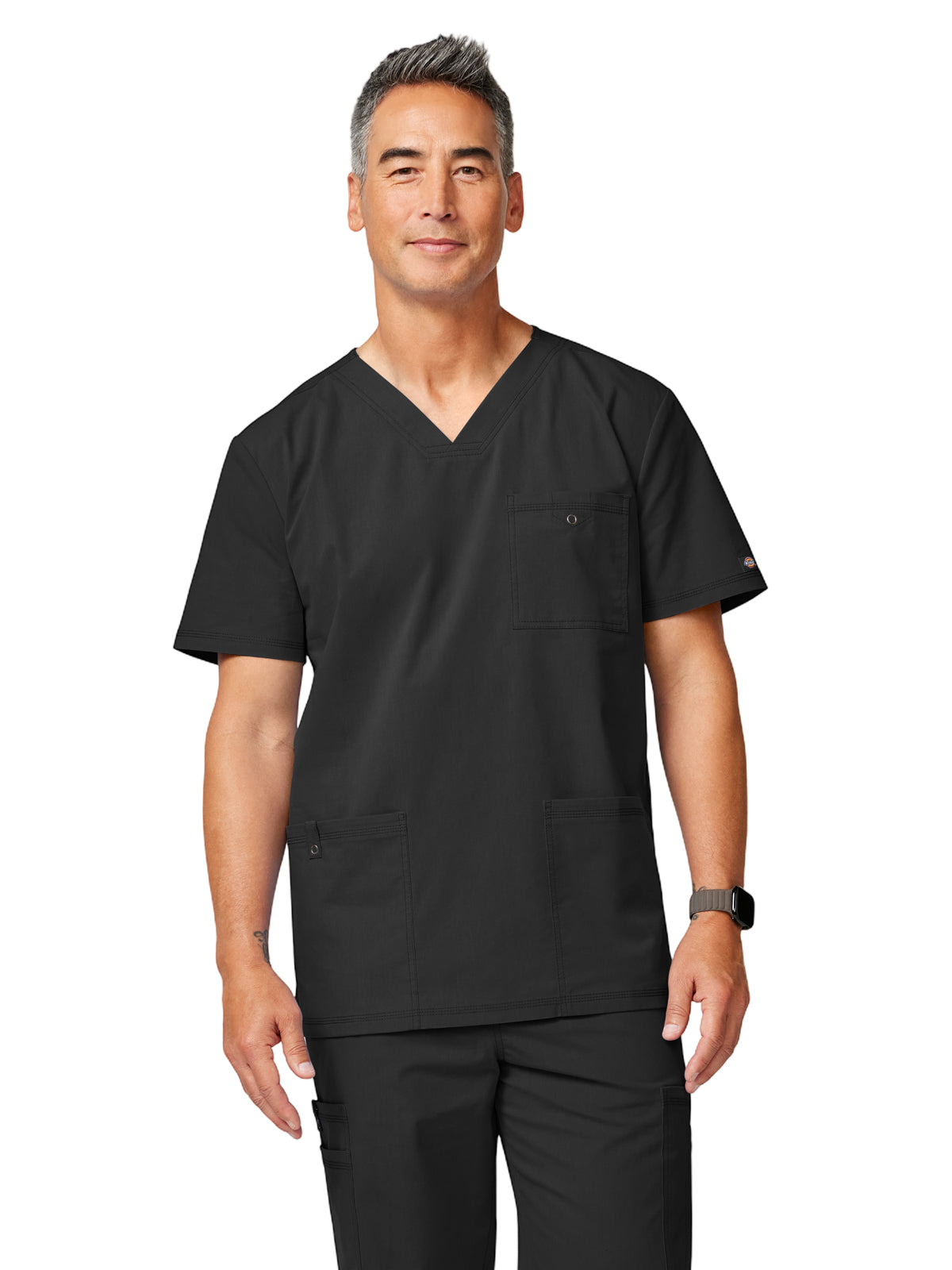 Dickies Medical Forge Men's 3-Pocket V-Neck Scrub Top