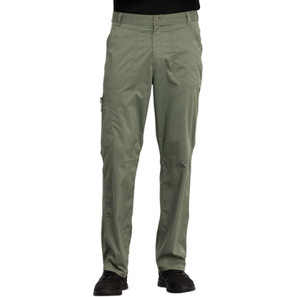 Cherokee Workwear Revolution Men's 7-Pocket Fly Drawstring Front Pant