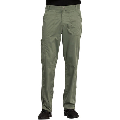 Cherokee Workwear Revolution Men's 7-Pocket Fly Drawstring Front Pant